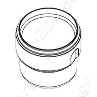 600 ml round metal bucket for rotor A4723