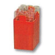 Rectangular carrier for 12 x 10-15 ml, flat and round bottom