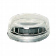 Round polysulfone sealing cap, clear (Individual)